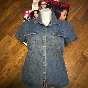 Aeropostale denim top.